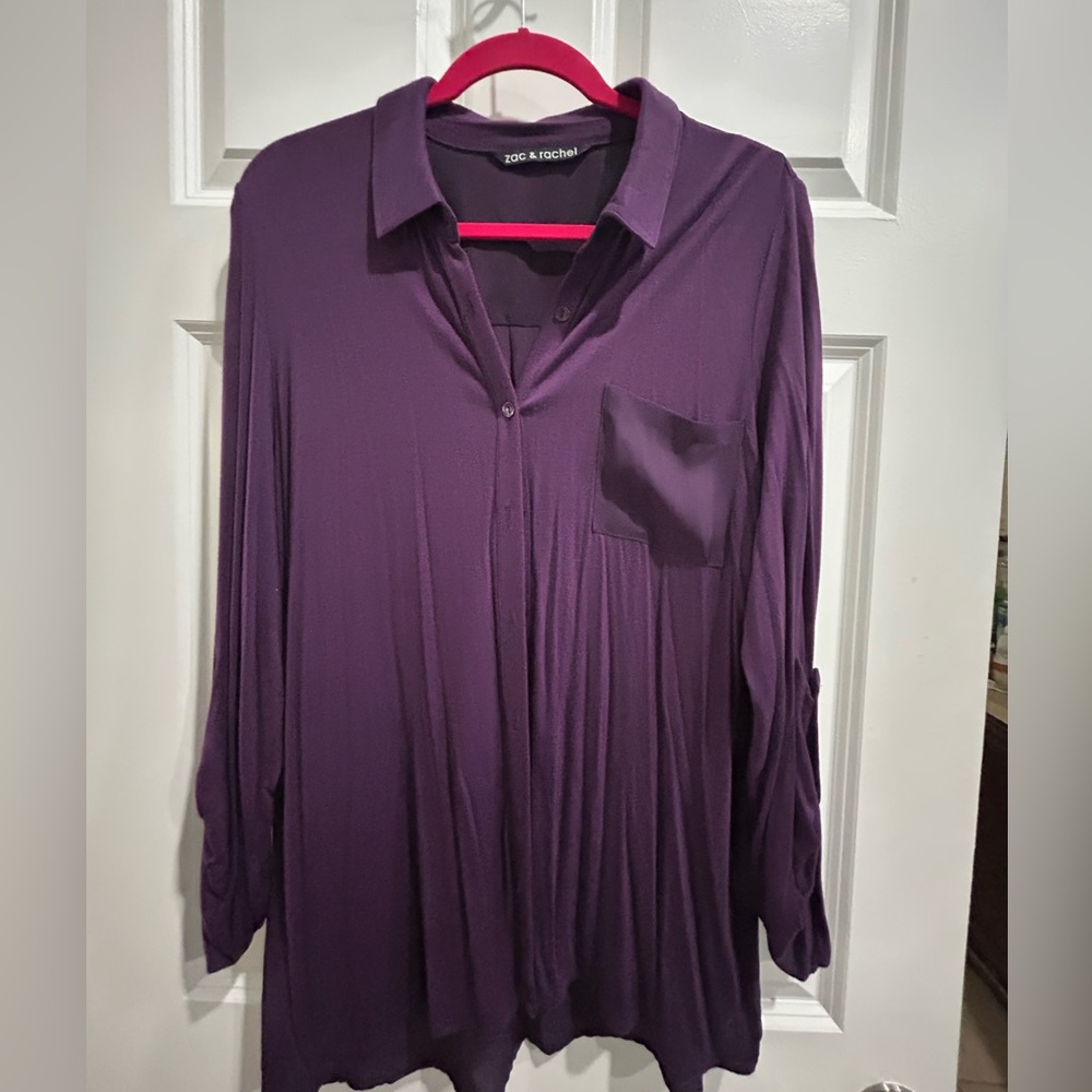 Zac & Rachel Purple Blouse